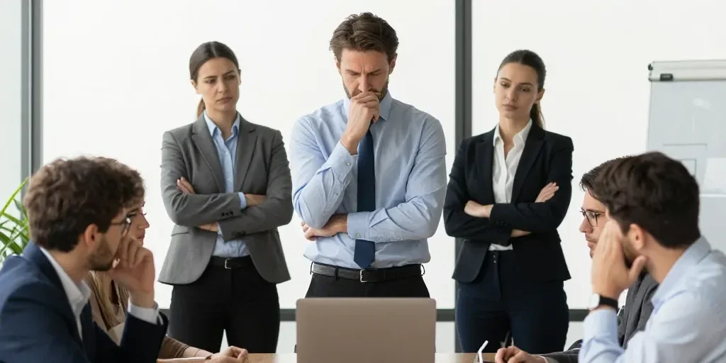 Les trois pressions du middle management que les junior managers sous-estiment