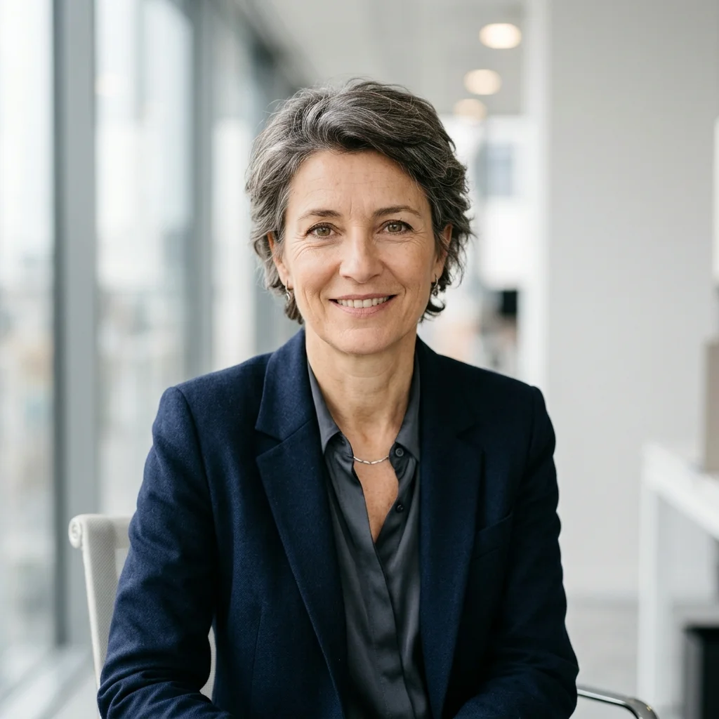 Portrait d'Isabelle Fontaine, rédactrice en chef du Comptoir Pro